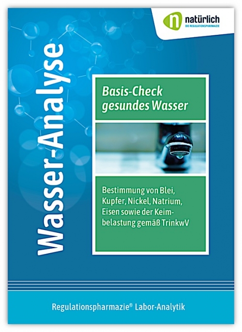 Verkaufsbox Wasser-Analyse "Basis-Check"